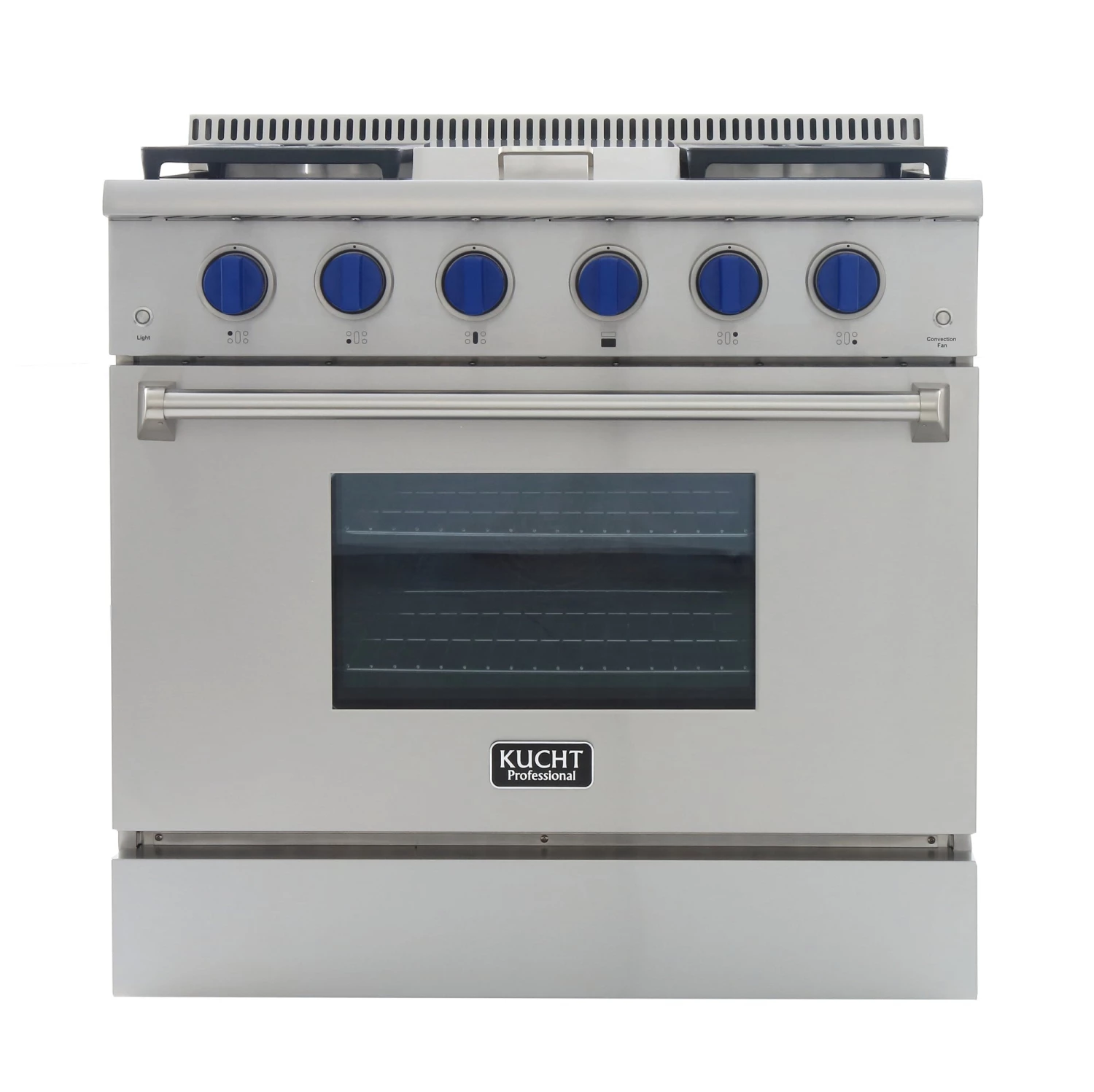 Kucht 36 In. 5.2 Cu. Ft. Professional All Gas Range In Stainless Steel And Accents (KRG3609U) Shop By Brand 2 Kucht 36 In. 5.2 Cu. Ft. Professional All Gas Range In Stainless Steel And Accents (KRG3609U) Shop By Brand