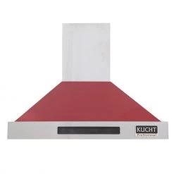 Kucht Professional 30 In. Wall Mounted Hood In Stainless Steel With Color Options (KRH3015A)