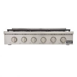 Kucht 36 In. 6 Burner Gas Stovetop In Stainless Steel (KRT361GU) Shop By Brand