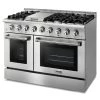 THOR Kitchen 48 Inch 6 Burner Professional Gas Range