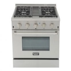 Kucht 30 In. 4.2 Cu. Ft. Professional All Gas Range In Stainless Steel (KRG3080U) 12 Kucht 30 In. 4.2 Cu. Ft. Professional All Gas Range In Stainless Steel (KRG3080U)