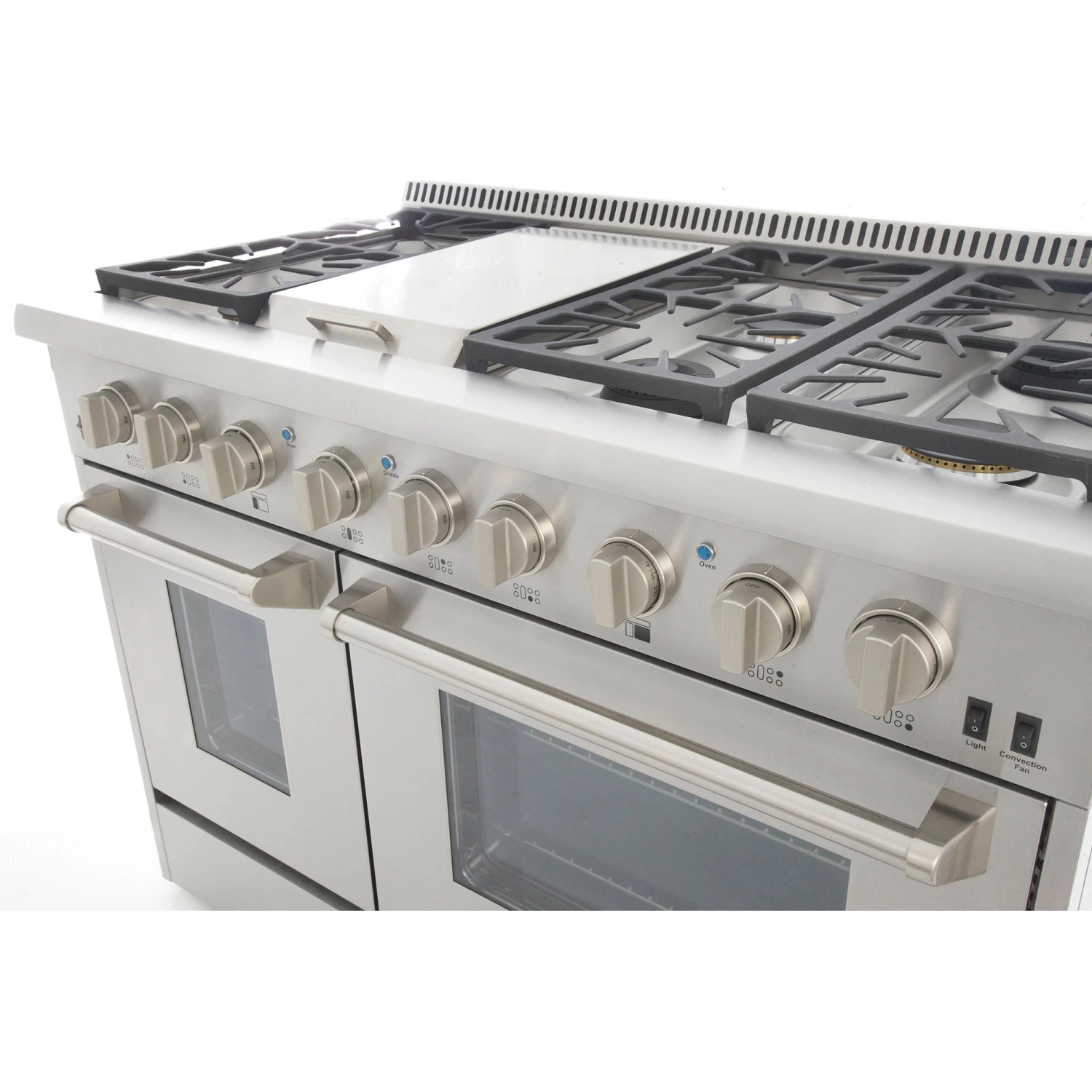 Kucht 48 In. 6.7 Cu. Ft. Professional All Gas Range In Stainless Steel (KRG4804U) Shop By Brand 6 Kucht 48 In. 6.7 Cu. Ft. Professional All Gas Range In Stainless Steel (KRG4804U) Shop By Brand