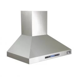 Kucht 30 In. Wall Mounted Range Hood In Stainless Steel (KRH3010A)