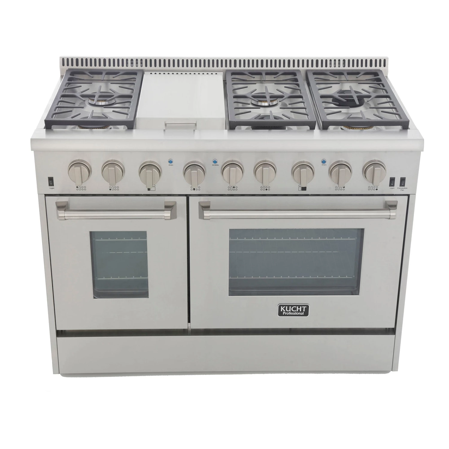 Kucht 48 In. 6.7 Cu. Ft. Professional All Gas Range In Stainless Steel (KRG4804U) Shop By Brand 5 Kucht 48 In. 6.7 Cu. Ft. Professional All Gas Range In Stainless Steel (KRG4804U) Shop By Brand