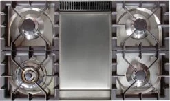 ILVE 36" 3.55 Cu. Ft. Nostalgie Series Freestanding Dual Fuel Range In Stainless Steel With Chrome Accents Shop By Brand 15 ILVE 36