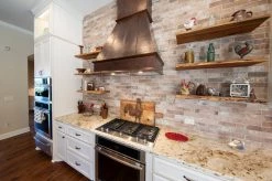 Premier Copper Products Shop By Brand Premier Copper 38 In. Euro Wall Mounted Range Hood In Hammered Copper