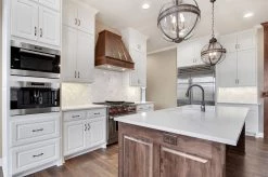 Premier Copper Products Shop By Brand Premier Copper 38 In. Euro Wall Mounted Range Hood In Hammered Copper