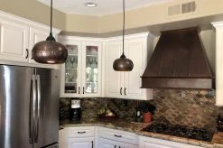 Premier Copper Products Shop By Brand Premier Copper 38 In. Euro Wall Mounted Range Hood In Hammered Copper