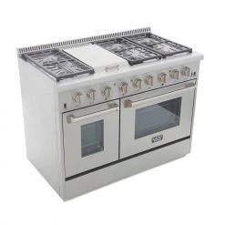 Kucht 48 In. 6.7 Cu. Ft. Professional All Gas Range In Stainless Steel (KRG4804U) Shop By Brand 16 Kucht 48 In. 6.7 Cu. Ft. Professional All Gas Range In Stainless Steel (KRG4804U) Shop By Brand