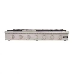 Shop By Brand Kucht 48 In. 6 Burner Gas Stovetop In Stainless Steel (KRT481GU)
