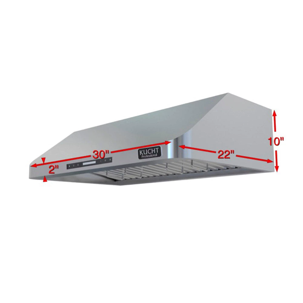 Kucht 30 In. Under Cabinet Range Hood In Stainless Steel (KRH301A) Shop By Brand 7 Kucht 30 In. Under Cabinet Range Hood In Stainless Steel (KRH301A) Shop By Brand