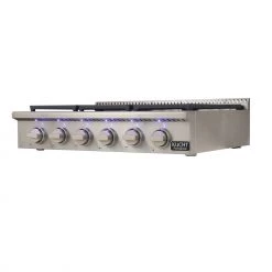 Kucht 36 In. 6 Burner Gas Stovetop In Stainless Steel (KRT361GU) Shop By Brand