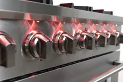 Shop By Brand Forno Capriasca 36 In. 5.36 Cu. Ft. Professional Freestanding Range With Gas Stove And Gas Oven (FFSGS6260-36)