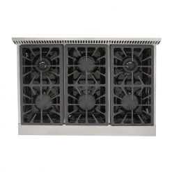 Kucht 36 In. 6 Burner Gas Stovetop In Stainless Steel (KRT361GU) Shop By Brand