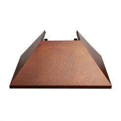 ZLINE Kitchen And Bath Shop By Brand ZLINE Ducted DuraSnow Stainless Steel Range Hood With Hand-Hammered Copper Shell (8654HH)