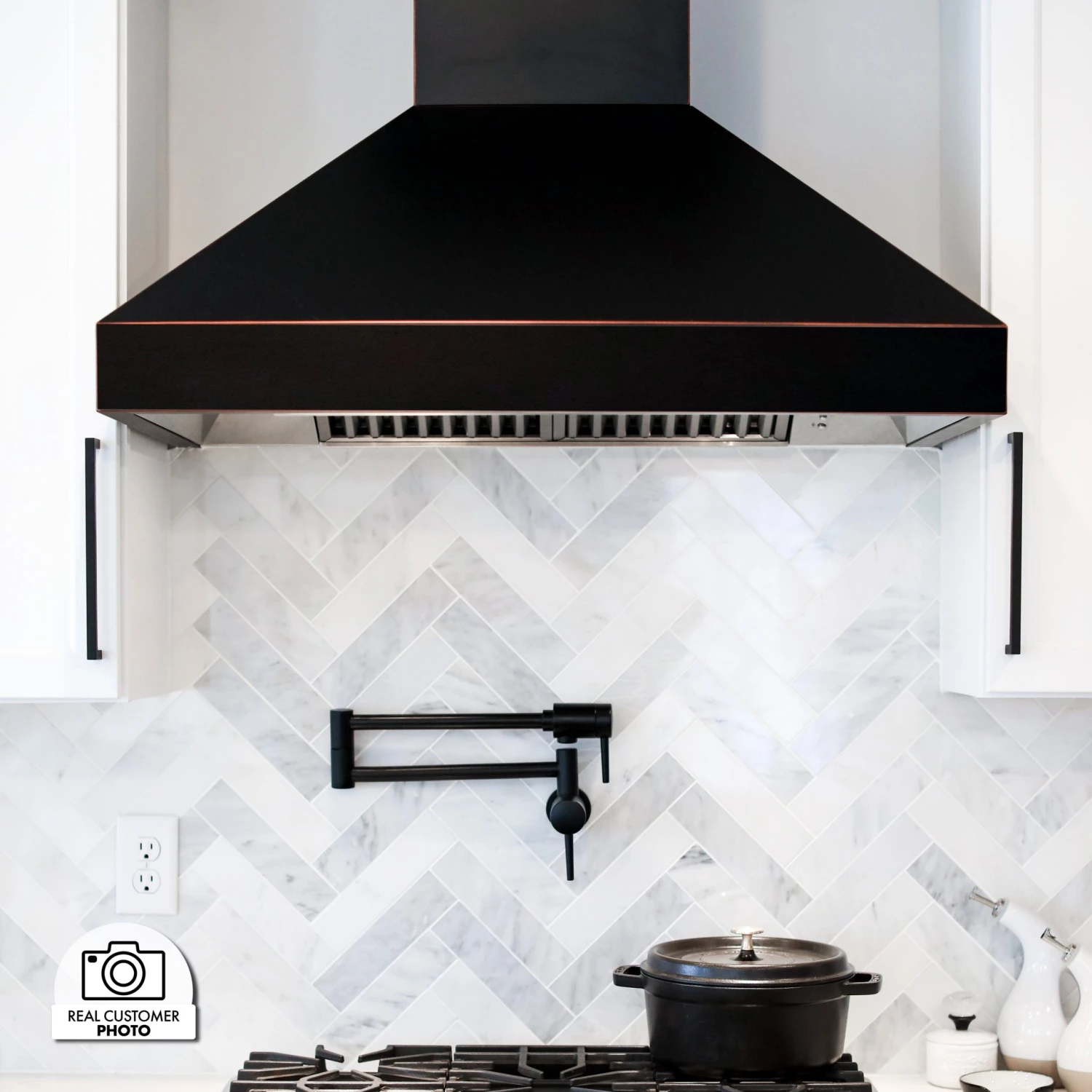 ZLINE Kitchen And Bath ZLINE 42 In. Designer Series Ducted Wall Mount Range Hood (8667B-42) 9 ZLINE Kitchen And Bath ZLINE 42 In. Designer Series Ducted Wall Mount Range Hood (8667B-42)