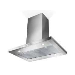 Shop By Brand Faber Bella Isola Island Mount Range Hood With Size Options In Stainless Steel