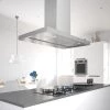 Shop By Brand Faber Bella Isola Island Mount Range Hood With Size Options In Stainless Steel