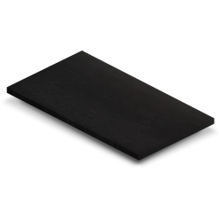 ZLINE Kitchen And Bath Range Hood Finish Samples 3 X 5 Black Stainless Steel Sample (CS-BS)