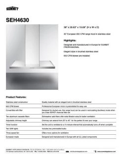 Summit Appliances Shop By Brand SUMMIT 30