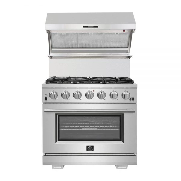 Shop By Brand Forno Savona - 36 In. Wall Mount Range Hood & Back Splash In Stainless Steel (FRHWM5029-36HB) 3 Shop By Brand Forno Savona - 36 In. Wall Mount Range Hood & Back Splash In Stainless Steel (FRHWM5029-36HB)
