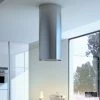 Faber Cylindra Isola 15" Island Mount Range Hood In Stainless Steel Shop By Brand