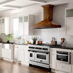 ZLINE Kitchen And Bath ZLINE Autograph Edition 48 In. 6.0 Cu. Ft. Dual Fuel Range With Gas Stove And Electric Oven In Stainless Steel With Accents (RAZ-48)