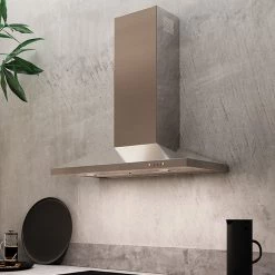 Shop By Brand Faber Dama Wall Mount Range Hood With Sizing Options In Stainless Steel