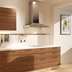 Shop By Brand Faber Dama Wall Mount Range Hood With Sizing Options In Stainless Steel