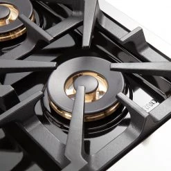 Forno Capriasca 30 In. 4.32 Cu. Ft. Professional Range With Gas Stove And Gas Oven In Stainless Steel (FFSGS6260-30) Shop By Brand