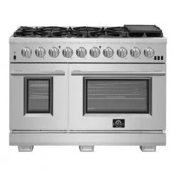 Forno Capriasca - 48 In. 6.58 Cu. Ft. Professional Freestanding All Gas Range (FFSGS6260-48)