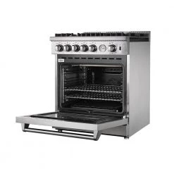 Forno Lseo - Professional 30 In. 4.23 Cu. Ft. Freestanding Range With Gas Stove And Gas Oven (FFSGS6275-30) 15 Forno Lseo - Professional 30 In. 4.23 Cu. Ft. Freestanding Range With Gas Stove And Gas Oven (FFSGS6275-30)