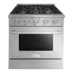 Forté 30 In. 3.53 Cu. Ft. Professional Freestanding All Gas Range
