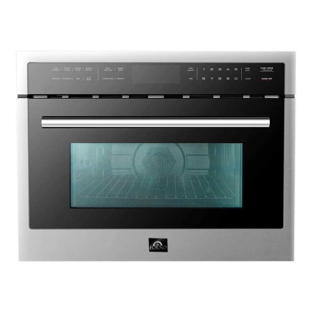 Forno 24 In. 1.6 Cu. Ft. Built-In Compact Convection Microwave Oven (MWDR309324) 1 Forno 24 In. 1.6 Cu. Ft. Built-In Compact Convection Microwave Oven (MWDR309324)