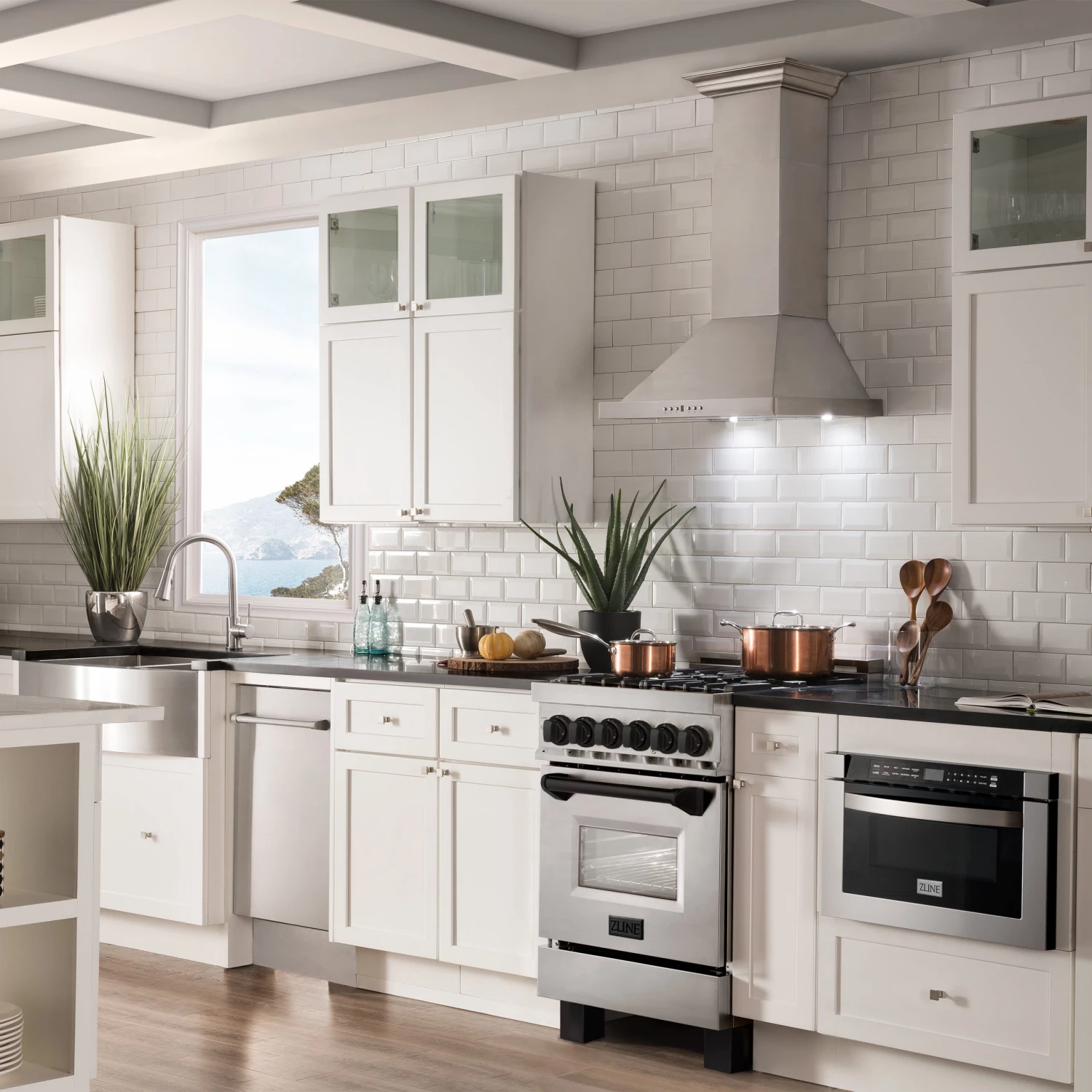 ZLINE Kitchen And Bath ZLINE Autograph Edition 24 In. 2.8 Cu. Ft. Dual Fuel Range With Gas Stove And Electric Oven In Stainless Steel With Accents (RAZ-24) 12 ZLINE Kitchen And Bath ZLINE Autograph Edition 24 In. 2.8 Cu. Ft. Dual Fuel Range With Gas Stove And Electric Oven In Stainless Steel With Accents (RAZ-24)