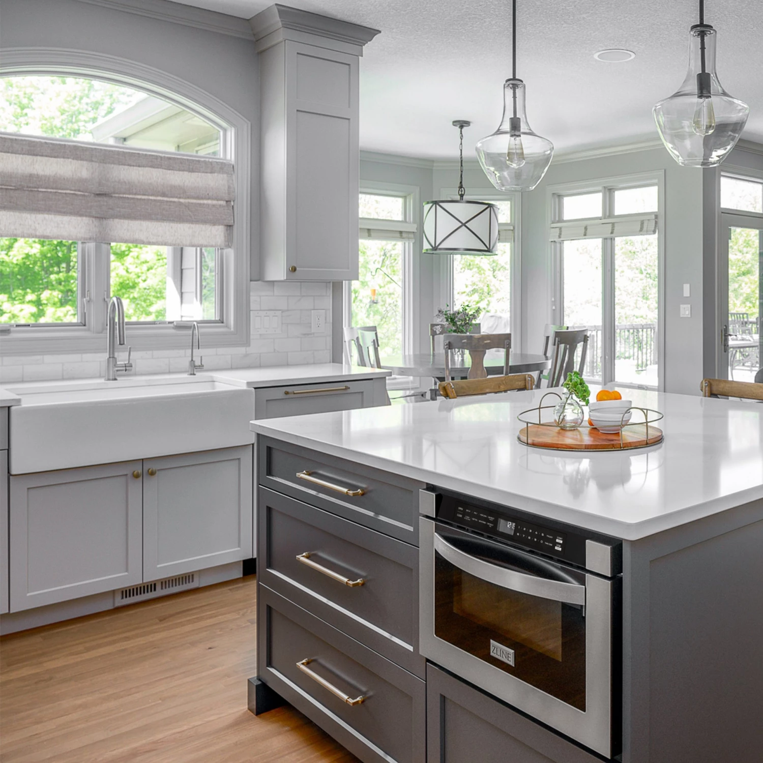 ZLINE Kitchen And Bath ZLINE 24 In. 1.2 Cu. Ft. Built-in Microwave Drawer With Color Options (MWD-1) 7 ZLINE Kitchen And Bath ZLINE 24 In. 1.2 Cu. Ft. Built-in Microwave Drawer With Color Options (MWD-1)