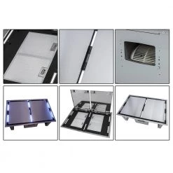 Shop By Brand Forno Arezzo - 44 In. Celling Mounted Recessed Range Hood With Perimetric Heat, Odor, Gases And Steam Air Capture (FRHRE5312-44)