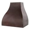 Premier Copper Products Premier Copper 36 In. Campana Wall Mounted Range Hood In Hammered Copper