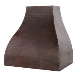 Premier Copper Products Premier Copper 36 In. Campana Wall Mounted Range Hood In Hammered Copper