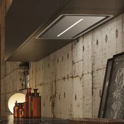 Faber Inca In-Light Range Hood Insert With Size Options In Stainless Steel