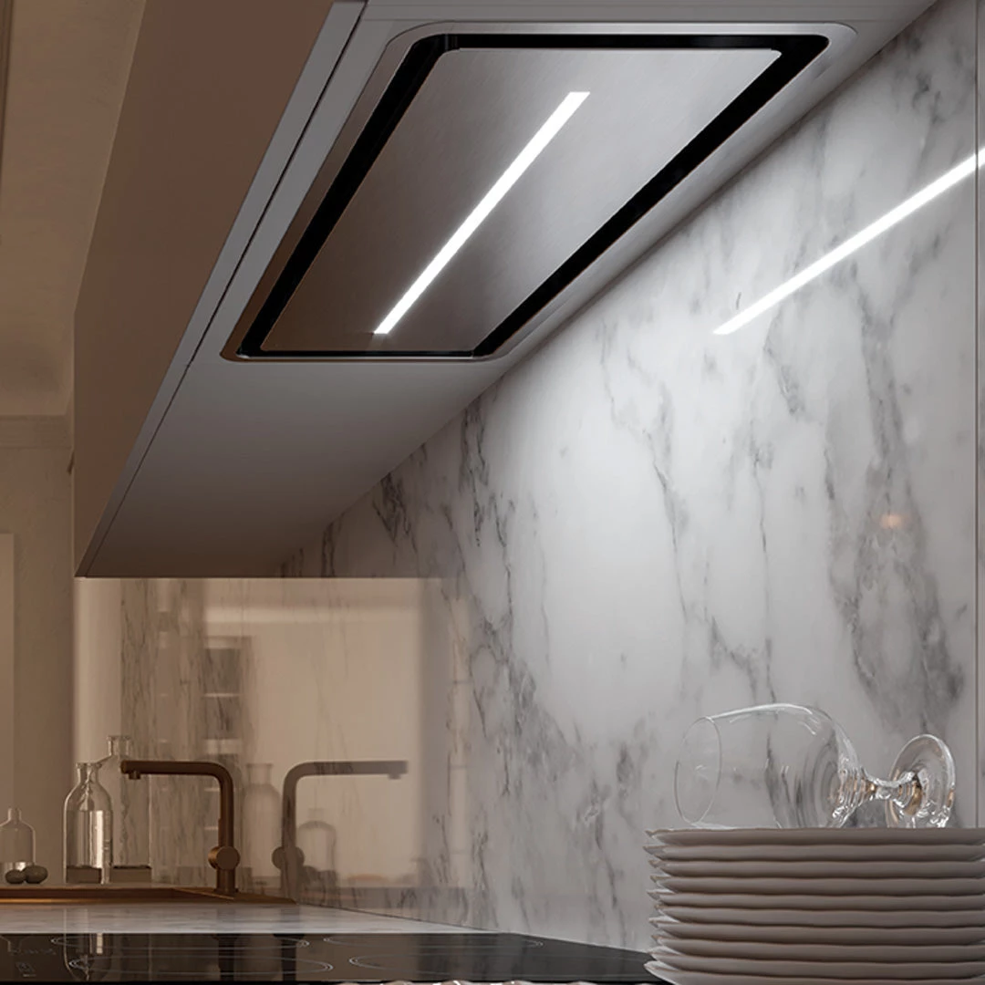 Faber Inca In-Light Range Hood Insert With Size Options In Stainless Steel 2 Faber Inca In-Light Range Hood Insert With Size Options In Stainless Steel