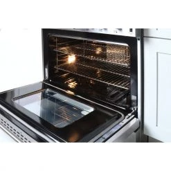 Kucht 36 In. 5.2 Cu. Ft. Freestanding Dual Fuel Range In Stainless Steel (KRD366F) Shop By Brand