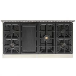 Kucht 48 In. 6.7 Cu. Ft. All Gas Range In Stainless Steel And Accents (KFX480) Shop By Brand