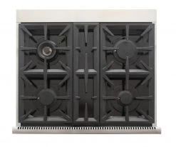 Shop By Brand Kucht 30 In. 4.2 Cu. Ft. All Gas Range In Stainless Steel And Accents (KFX300)