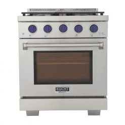 Shop By Brand Kucht 30 In. 4.2 Cu. Ft. All Gas Range In Stainless Steel And Accents (KFX300)