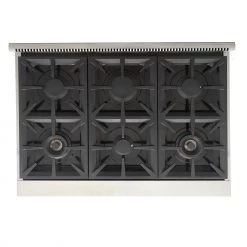 Kucht 36 In. 5.2 Cu. Ft. All Gas Range In Stainless Steel With Accents (KFX360)