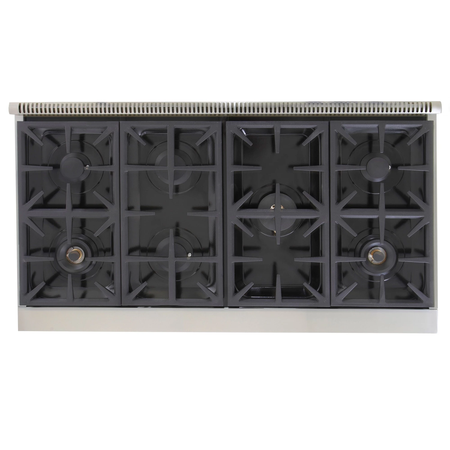 Kucht 48 In. Professional 6 Burner Gas Stovetop In Stainless Steel And Accents (KFX489T) 8 Kucht 48 In. Professional 6 Burner Gas Stovetop In Stainless Steel And Accents (KFX489T)