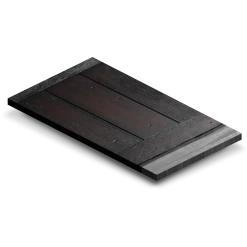 ZLINE Kitchen And Bath 6 X 4 Rustic Dark Wood Sample (WS-D)