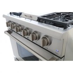 Kucht 36 In. 5.2 Cu. Ft. Professional All Gas Range In Stainless Steel And Accents (KRG3609U) Shop By Brand 30 Kucht 36 In. 5.2 Cu. Ft. Professional All Gas Range In Stainless Steel And Accents (KRG3609U) Shop By Brand