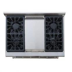 Kucht 36 In. 5.2 Cu. Ft. Professional All Gas Range In Stainless Steel And Accents (KRG3609U) Shop By Brand 28 Kucht 36 In. 5.2 Cu. Ft. Professional All Gas Range In Stainless Steel And Accents (KRG3609U) Shop By Brand